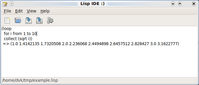 lisp_ide